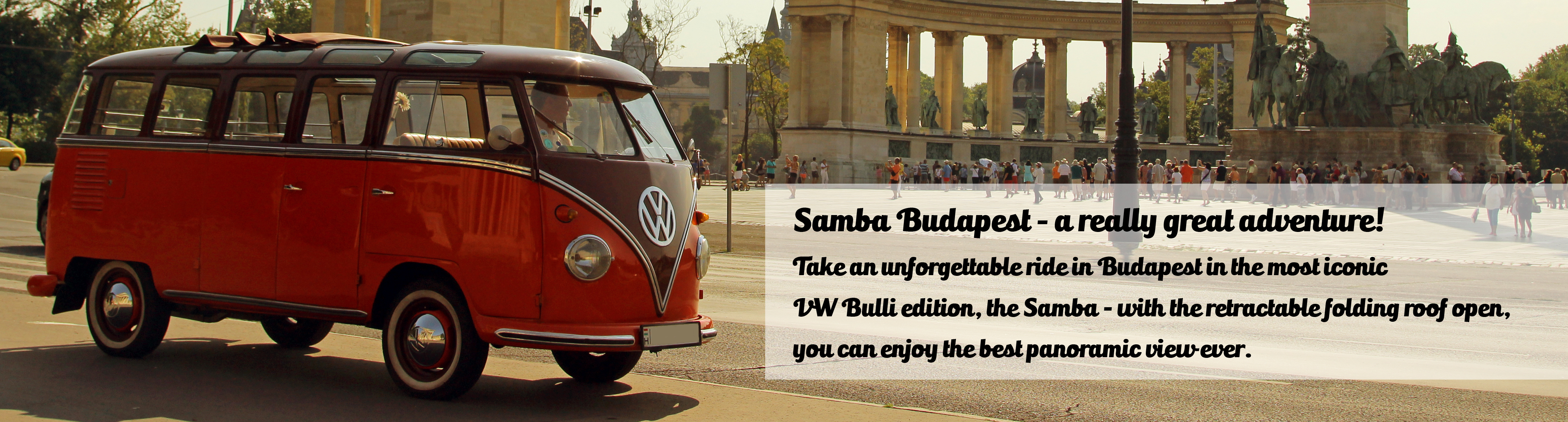 The VW T1 - called: Bulli - Samba-Version