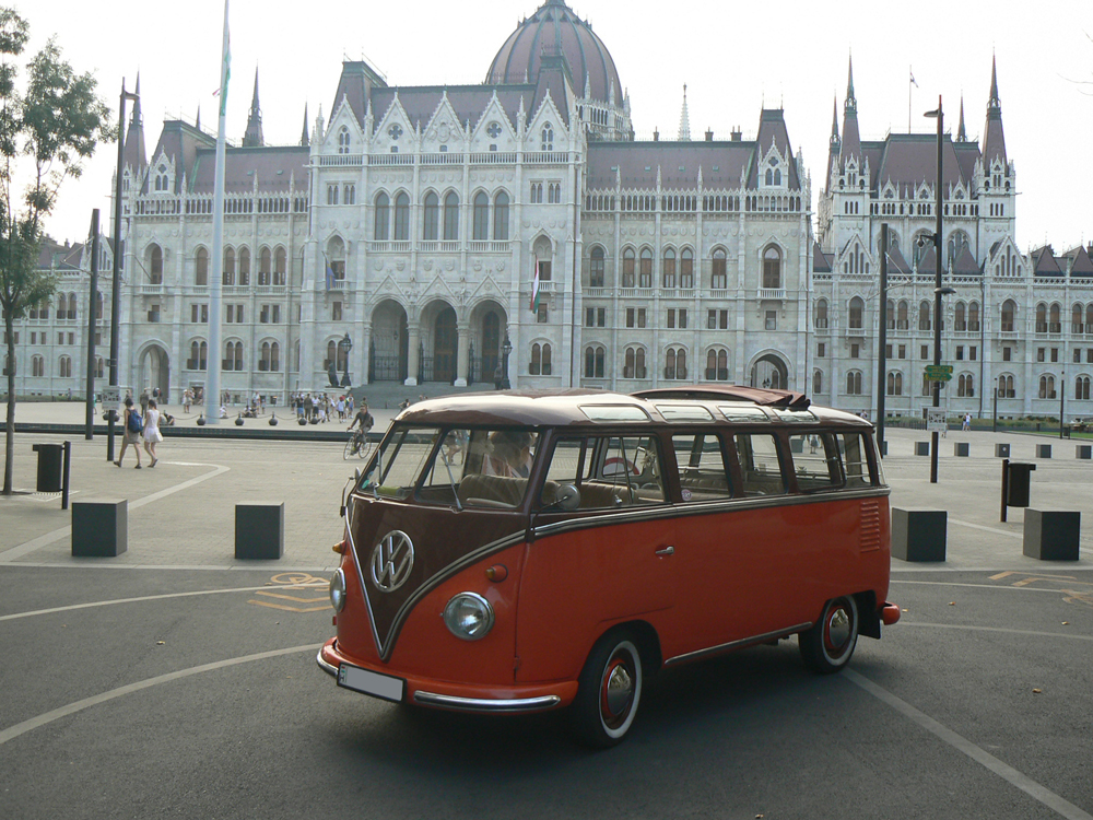 Samba vor dem Parlament